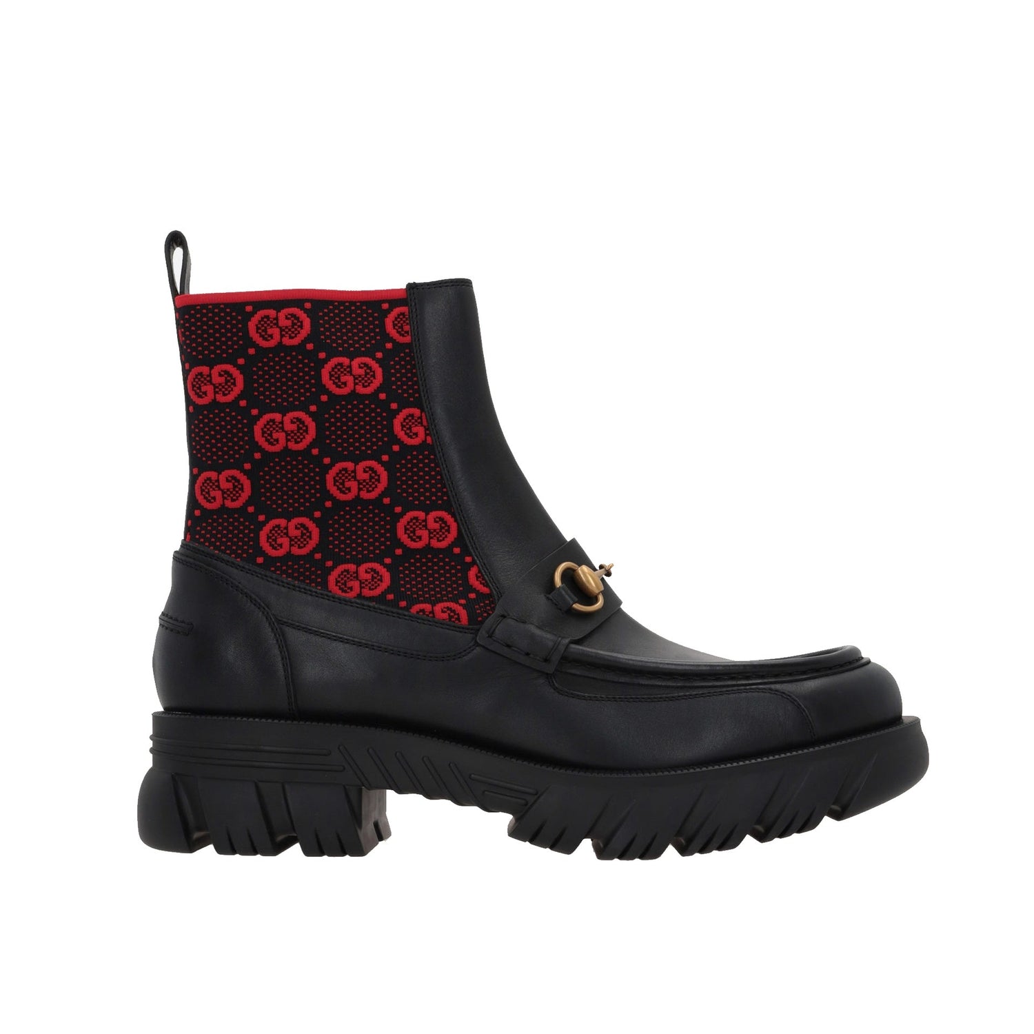 Red gucci hot sale boots