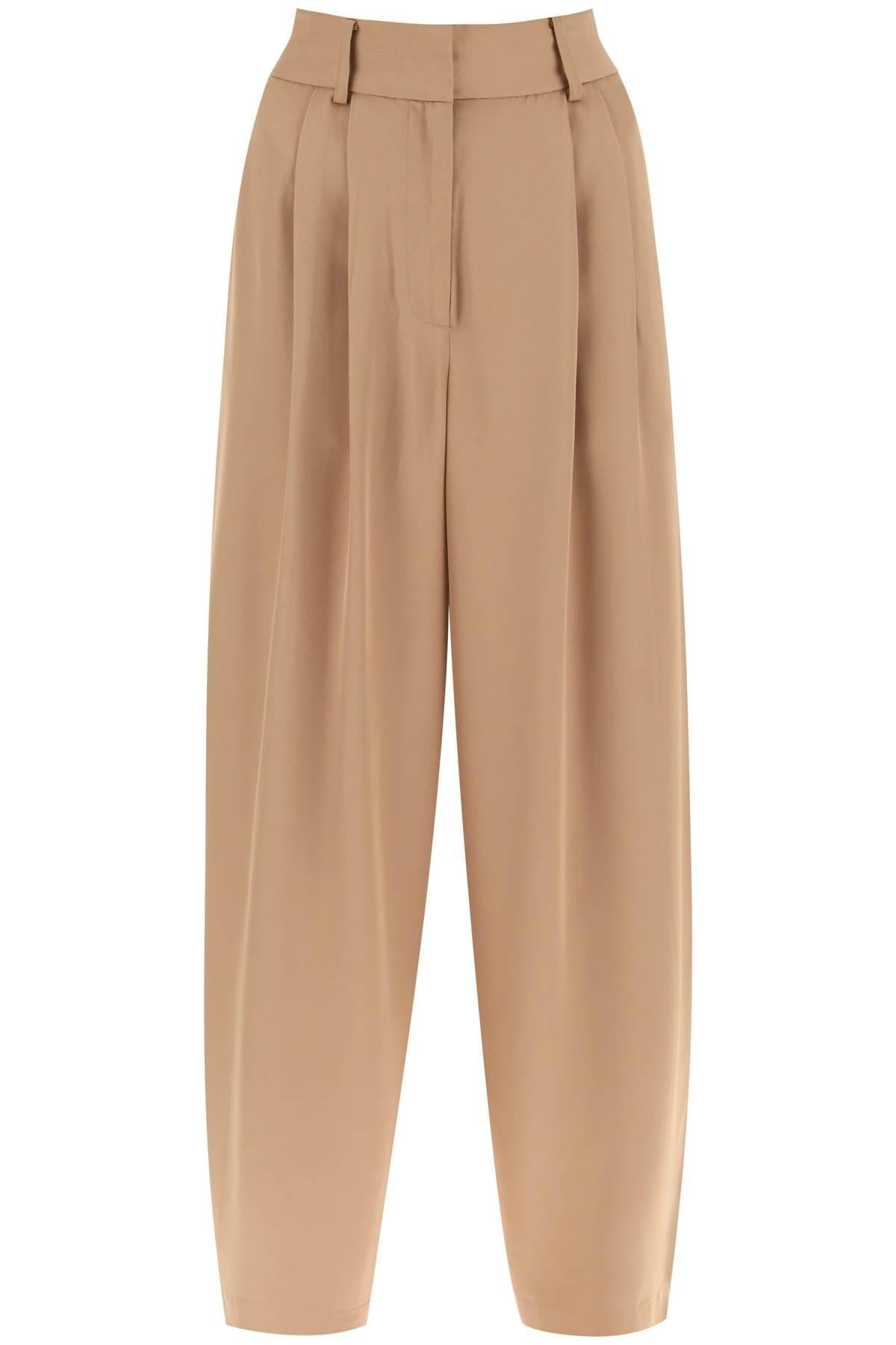 By Malene Birger Piscali Double Pleat Fluid Pants Balardi